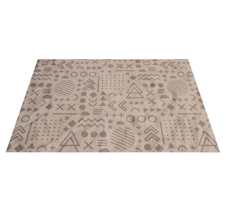 Ethnic vinyl carpet ethnic patterned accessory - TenStickers