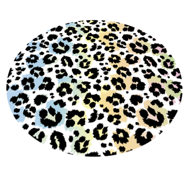 Leopard Spots Pattern animal print vinyl carpet - TenStickers