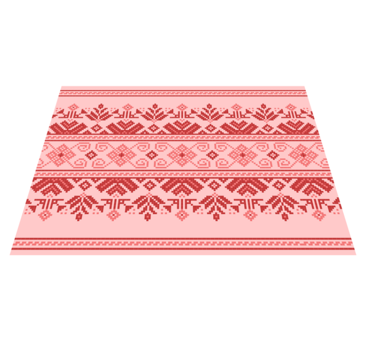 Ethnic Ornamental Pattern mandala vinyl carpet - TenStickers