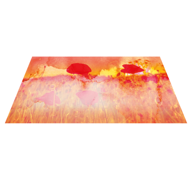 Abstract Meadow nature vinyl carpet - TenStickers