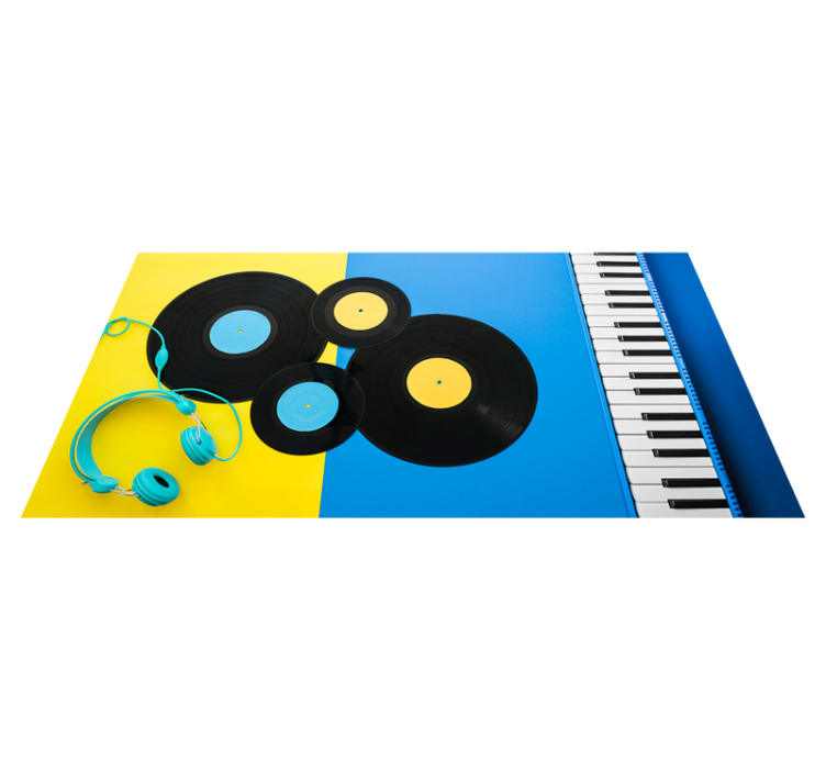 Musical Elements game vinyl carpet - TenStickers