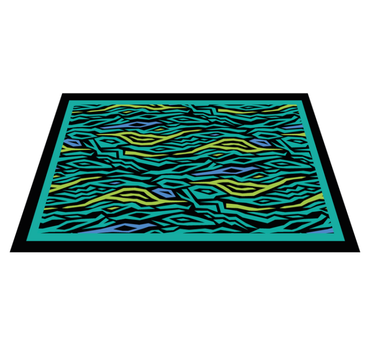 Abstract Safari animal print vinyl carpet - TenStickers