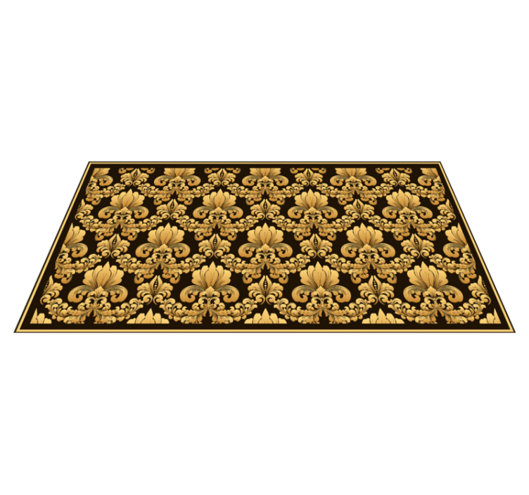 Baroque Ornamentation texture vinyl carpet - TenStickers