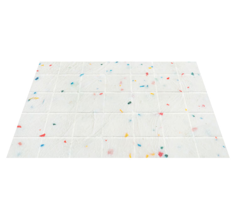 Tile vinyl carpet terrazzo design pattern - TenStickers