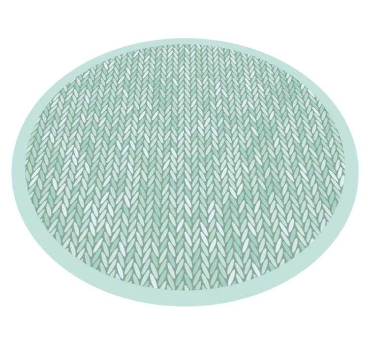 Twisted Stripes Pattern striped vinyl carpet - TenStickers