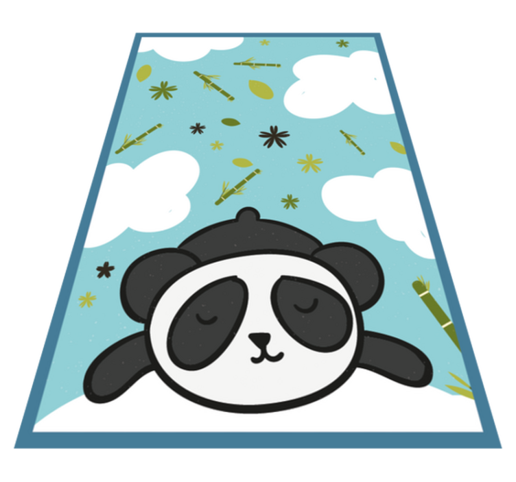 Panda Dreamscape kids vinyl carpet - TenStickers