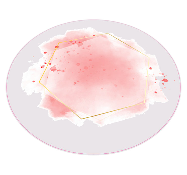 Abstract Watercolor minimalist vinyl carpet - TenStickers