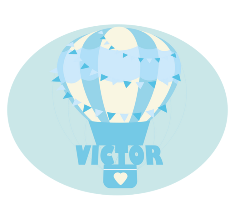 Customizable Balloon custom vinyl carpet - TenStickers