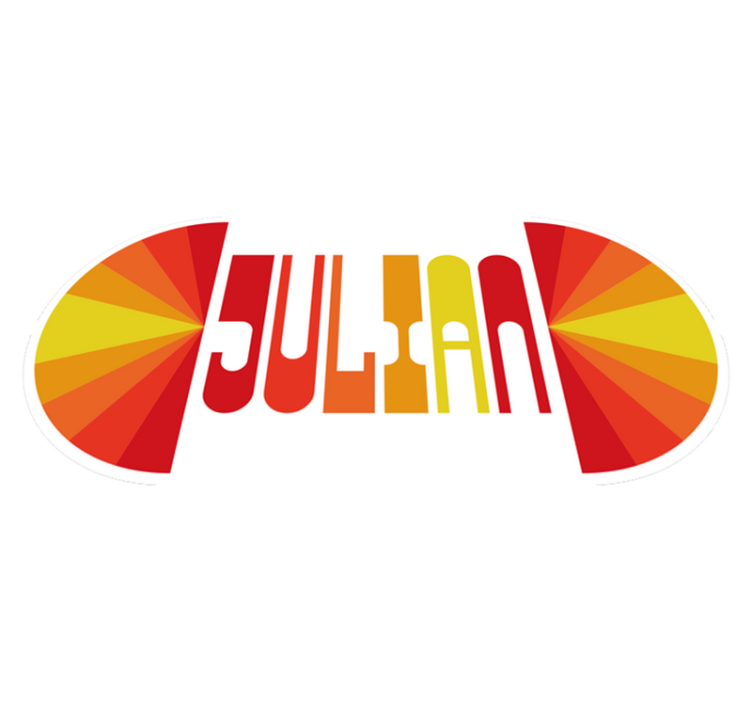 Personalized Retro custom vinyl carpet - TenStickers