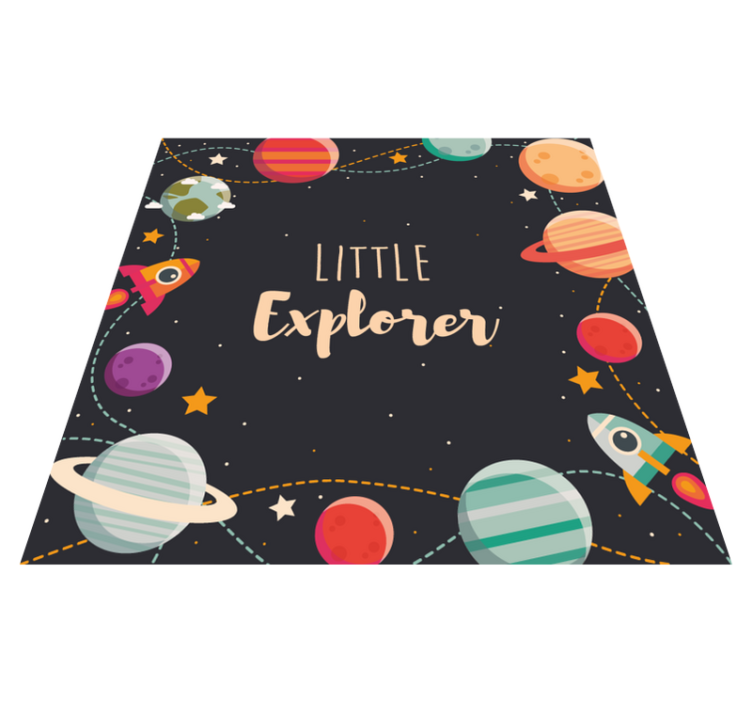 Little Explorer kids vinyl carpet - TenStickers