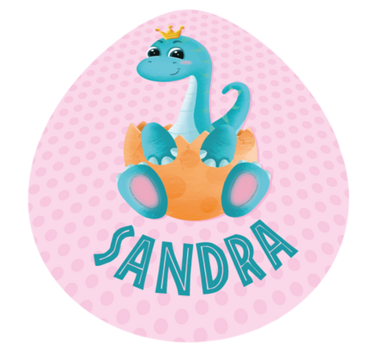 Personalized Dinosaur Graphic custom vinyl carpet - TenStickers