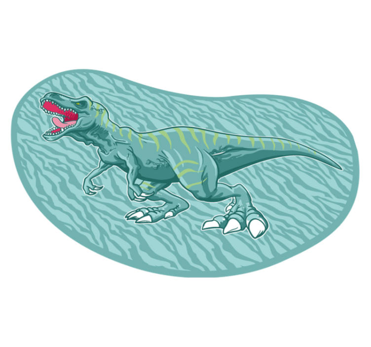 Dinosaur expedition kids vinyl carpet - TenStickers