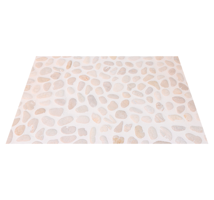 Neutral Pebble Pattern animal print vinyl carpet - TenStickers