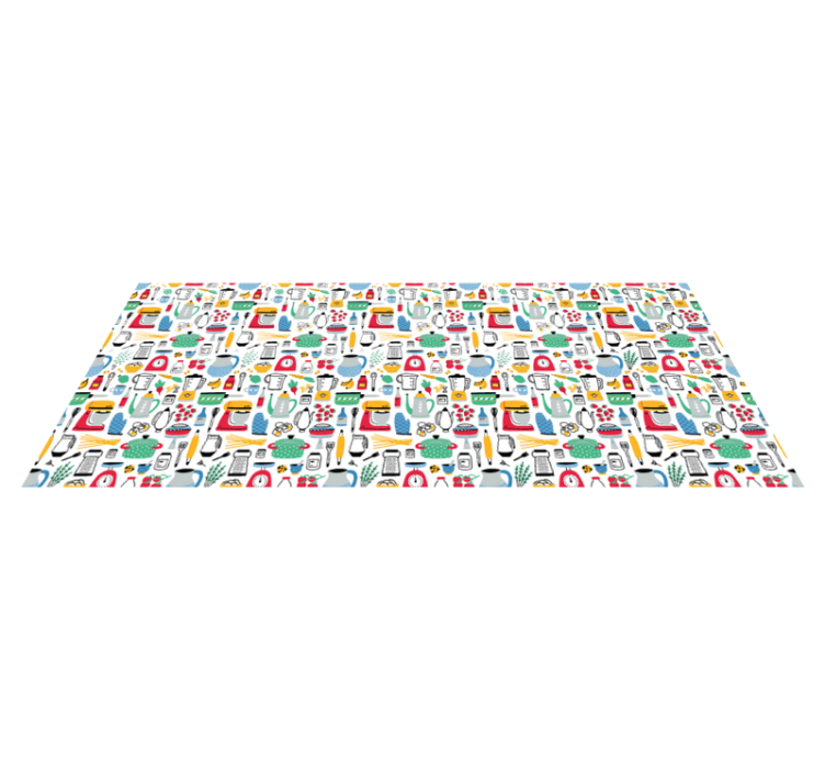 Letter Blocks alphabet vinyl carpet - TenStickers