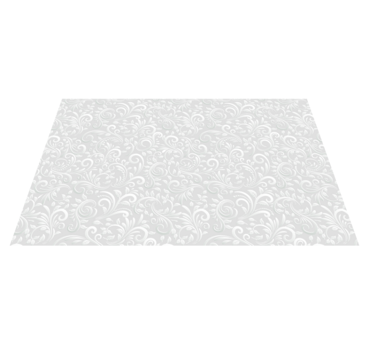 3D Swirl Pattern Vinyl rug for home office - TenStickers