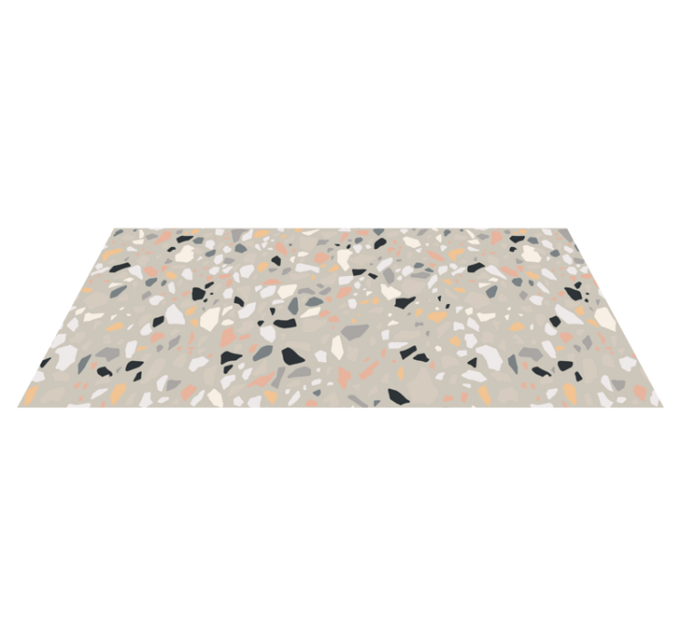 Terrazzo Inspired texture vinyl carpet - TenStickers