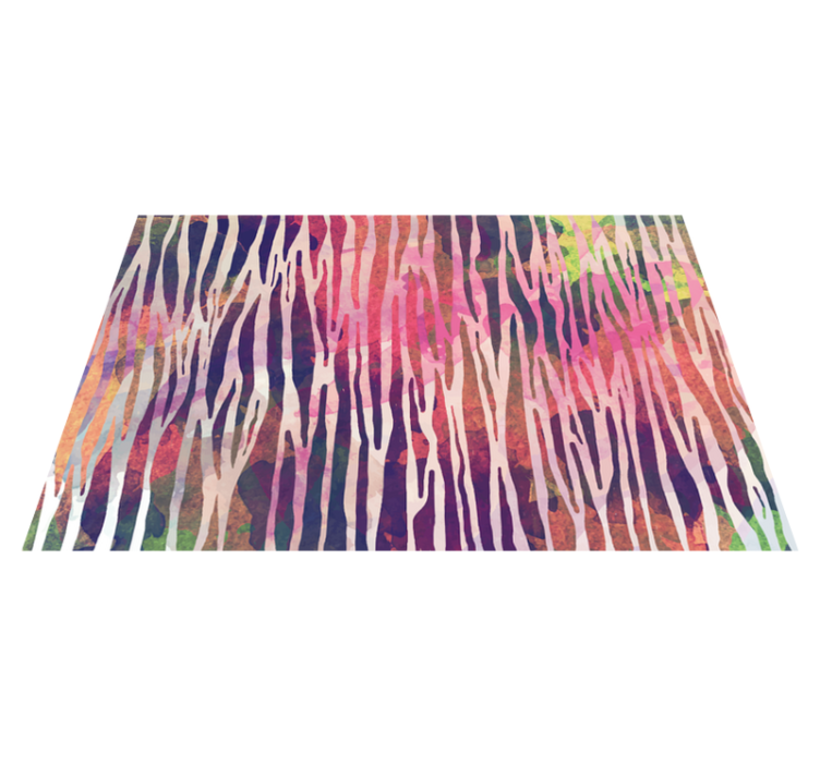 Abstract Striped Gradient striped vinyl carpet - TenStickers