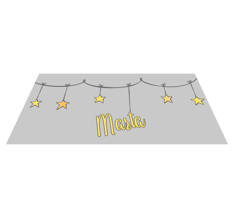 Customized Starry custom vinyl carpet - TenStickers