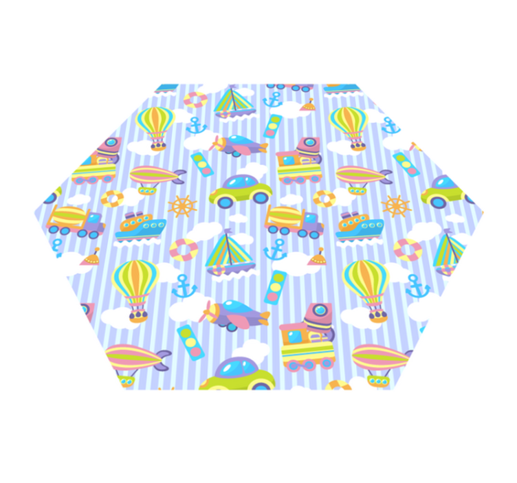 Childhood Imagery kids vinyl carpet - TenStickers