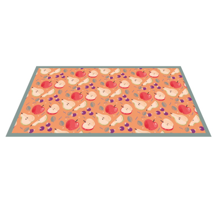 Charming Hedgehogs animal vinyl carpet - TenStickers