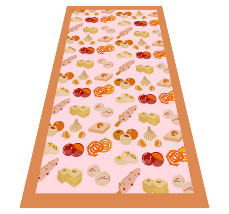 Culinary Theme kitchen vinyl carpet - TenStickers