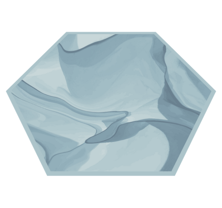 Abstract Blue Waves texture vinyl carpet - TenStickers