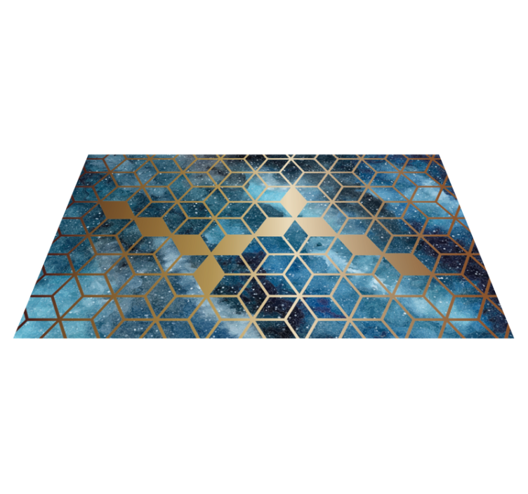 Galaxy modern geometric rugs - TenStickers