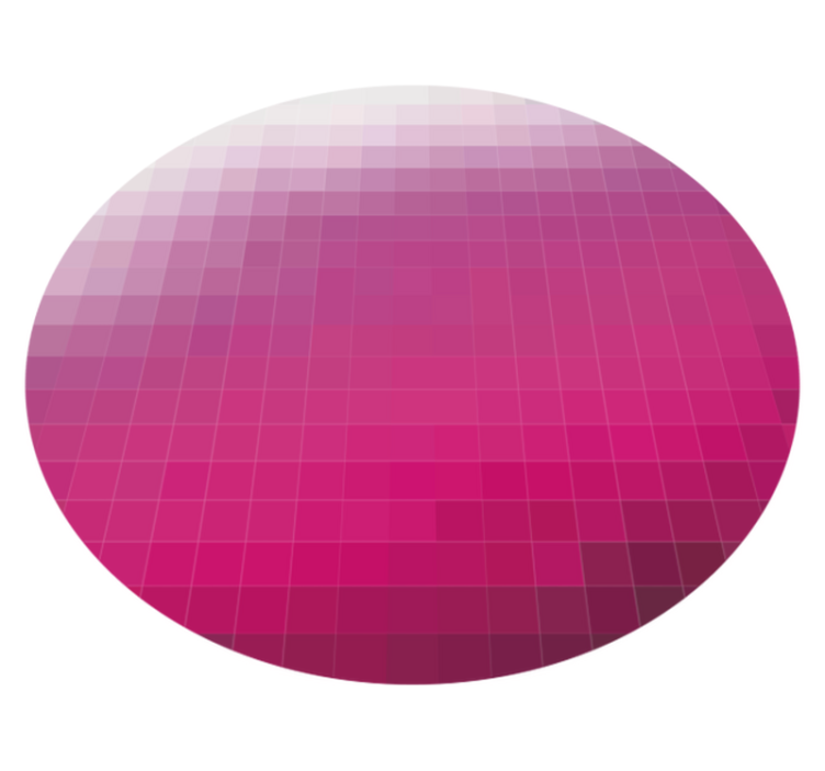 Gradient Sphere minimalist vinyl carpet - TenStickers