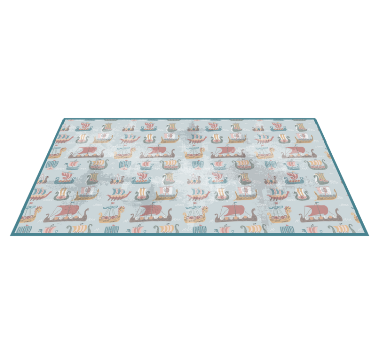 Nautical Nursery kids vinyl carpet - TenStickers