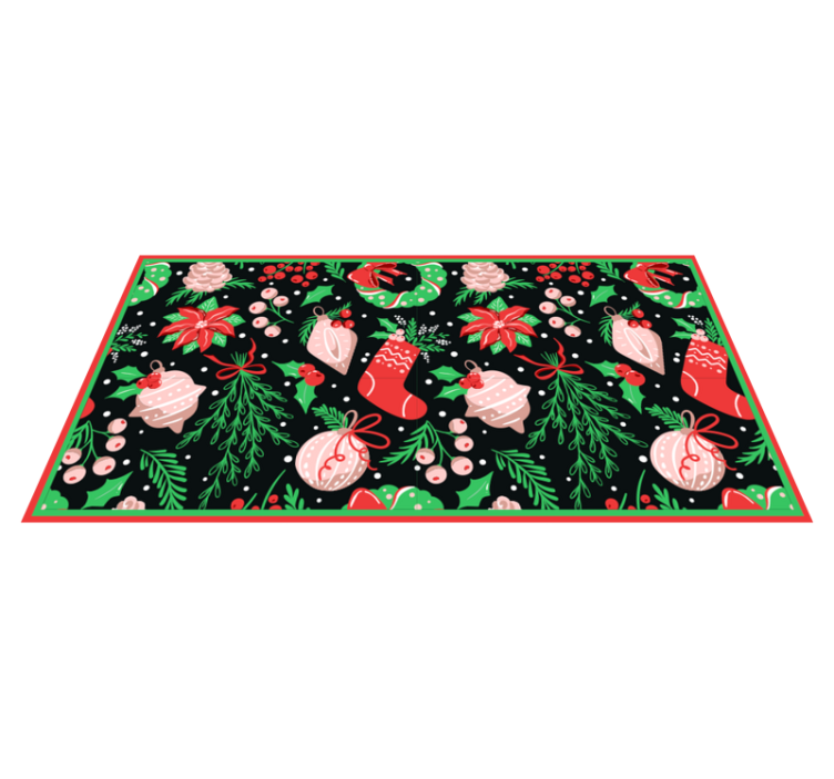 Festive Seasonal Motifs Christmas vinyl carpet - TenStickers