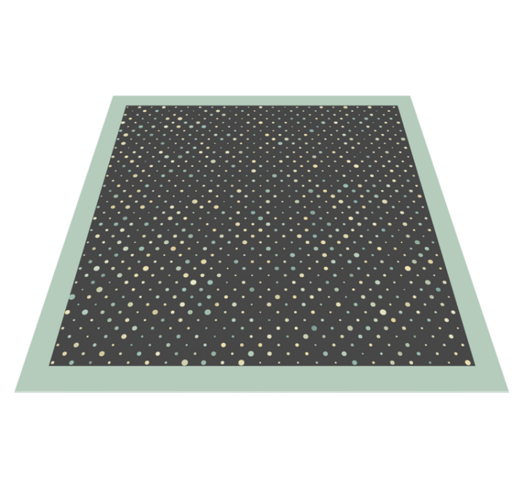 Polka-Dot Pattern striped vinyl carpet - TenStickers