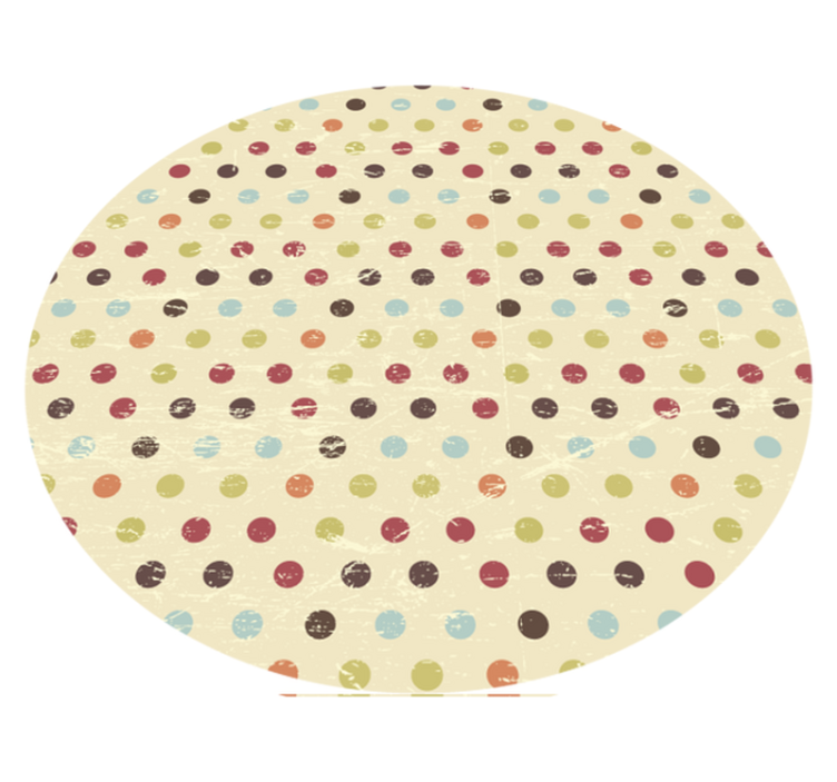 Polka Dot Textiles texture vinyl carpet - TenStickers