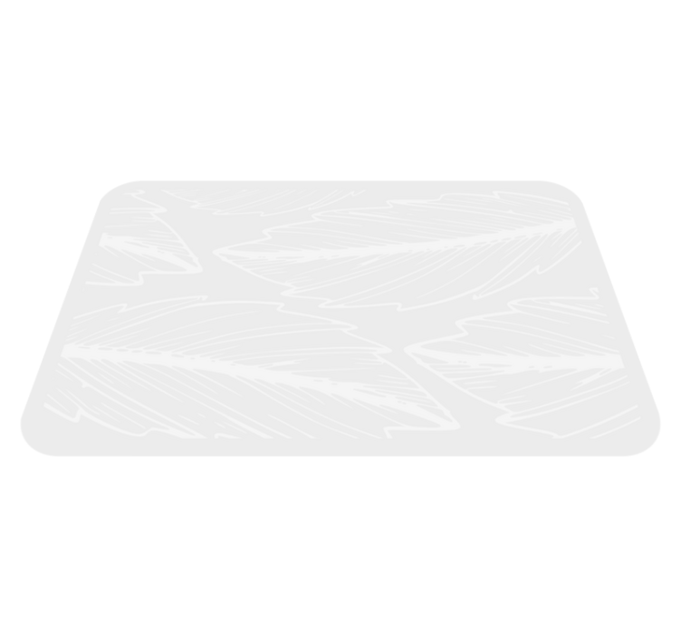 Feather Imprint Pattern nature vinyl carpet - TenStickers