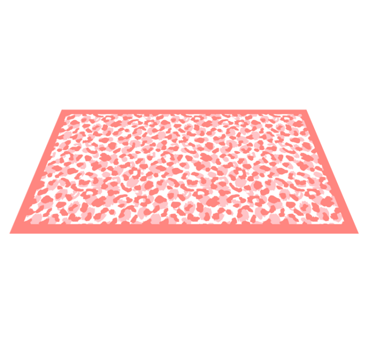 Soft Leopard Pattern animal print vinyl carpet - TenStickers