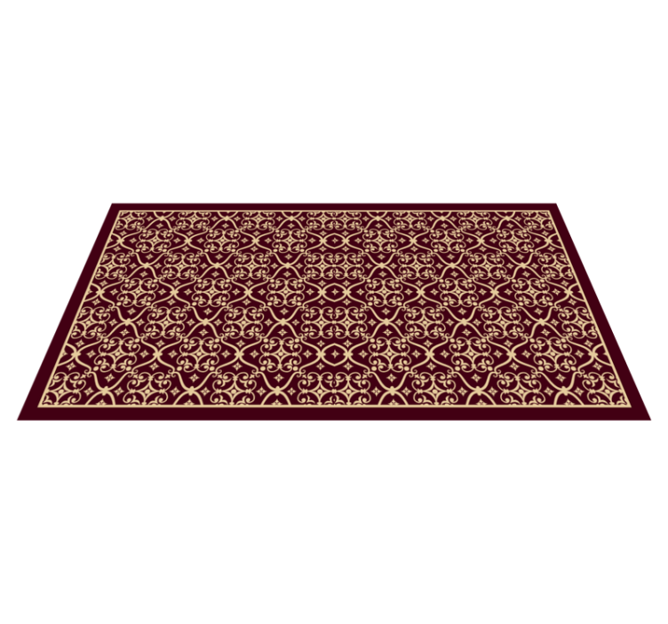 Sophisticated Retro Style vintage vinyl carpet - TenStickers
