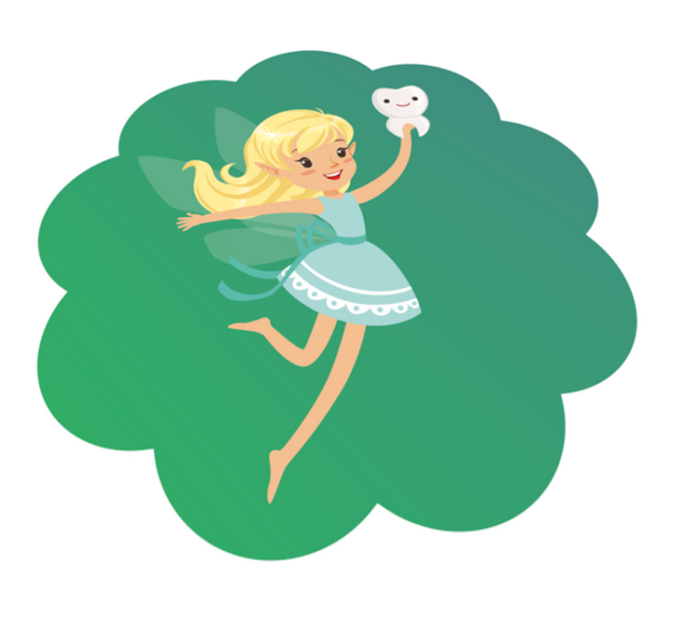 Tooth Fairy Fantasy kids vinyl carpet - TenStickers