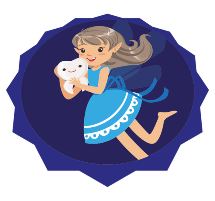 Tooth Fairy Adventure kids vinyl carpet - TenStickers