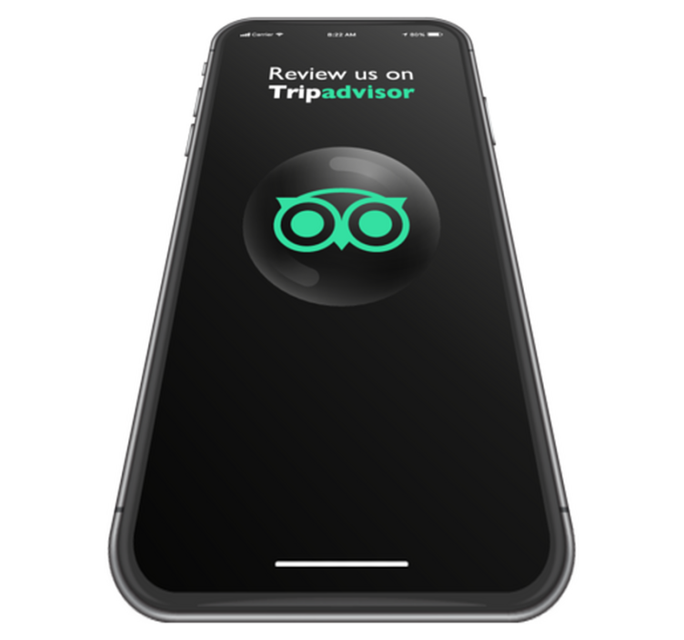 Review us on Tripadvisor sales vinyl carpet - TenStickers