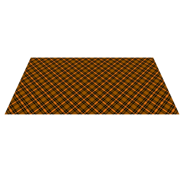 Autumn Plaid Pattern texture vinyl carpet - TenStickers