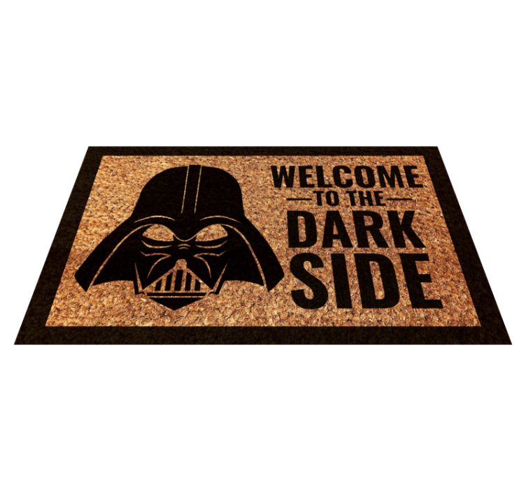 Welcome Dark Side custom vinyl carpet - TenStickers