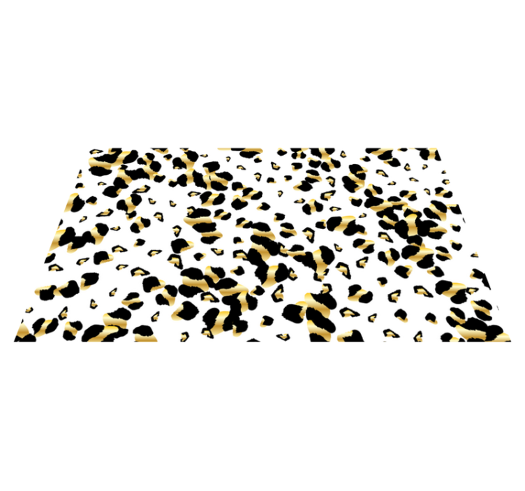 Leopard pattern elegance animal print vinyl carpet - TenStickers