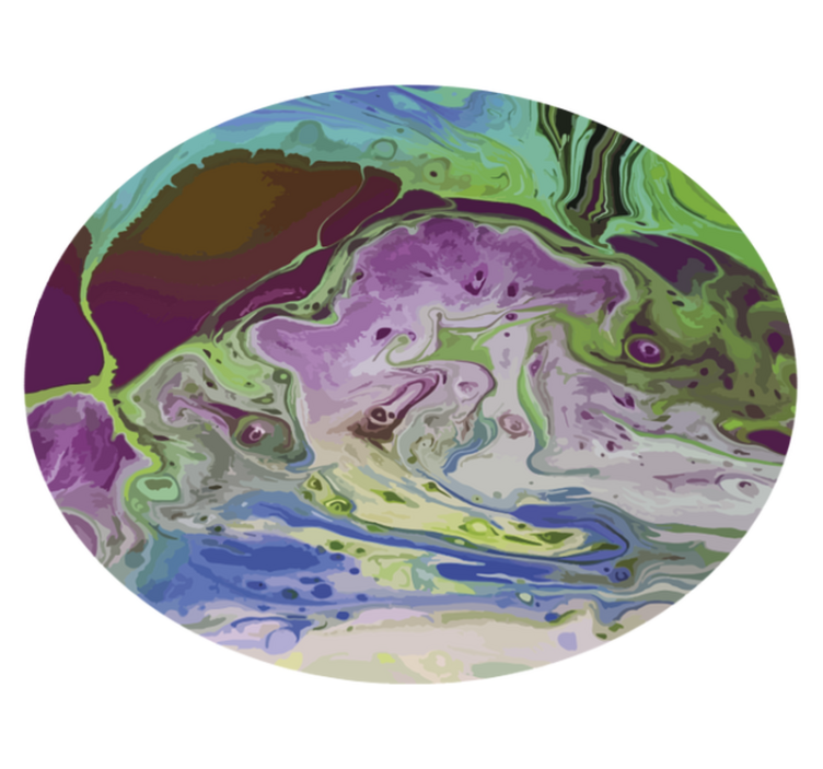 Swirling Color Patterns texture vinyl carpet - TenStickers