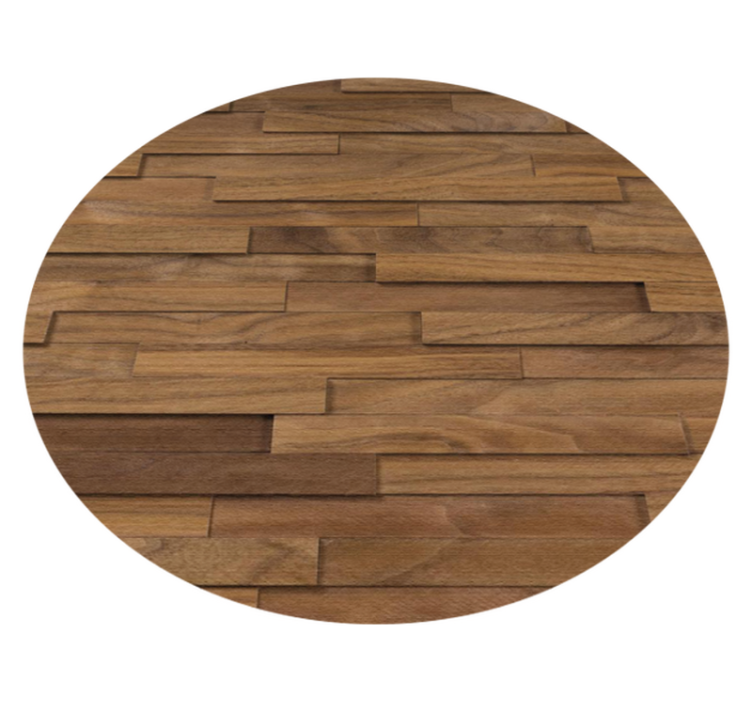 Organic Timber Grain wood effect vinyl carpet - TenStickers