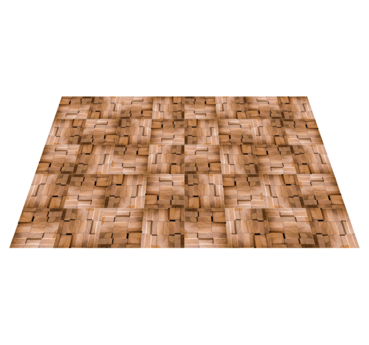 Natural texture design wood effect vinyl carpet - TenStickers