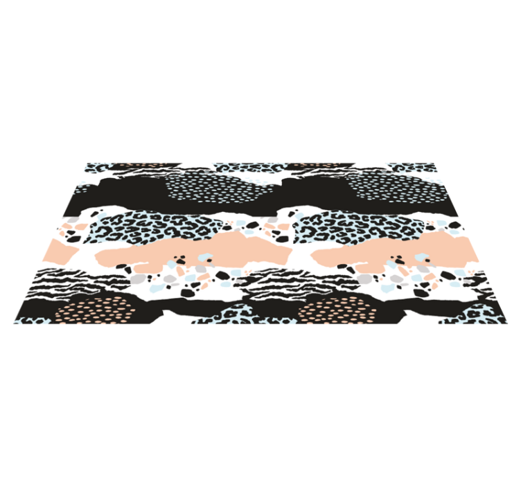 Sleek Leopard Pattern animal print vinyl carpet - TenStickers