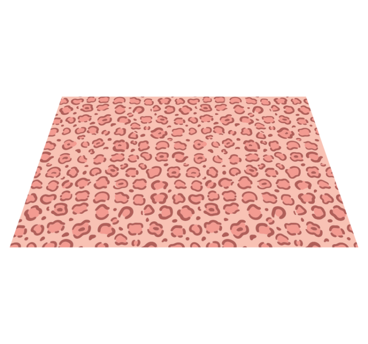Leopard Dots animal print vinyl carpet - TenStickers
