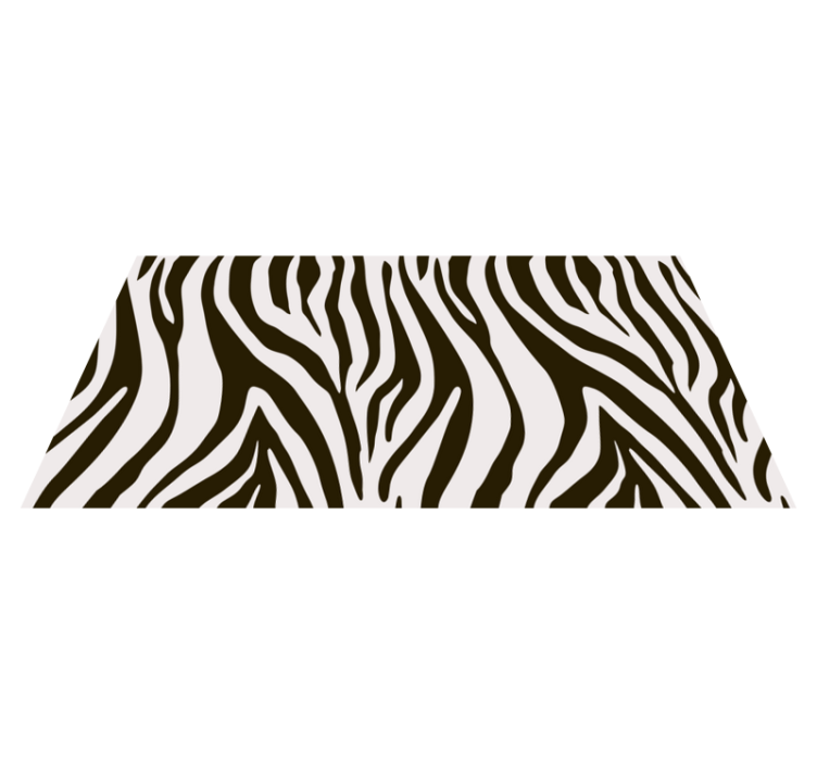 Vintage Animal Print  animal print vinyl rug - TenStickers
