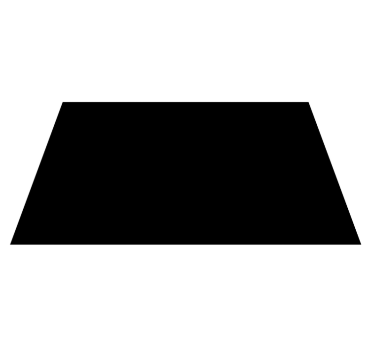 Black living room vinyl carpet - TenStickers