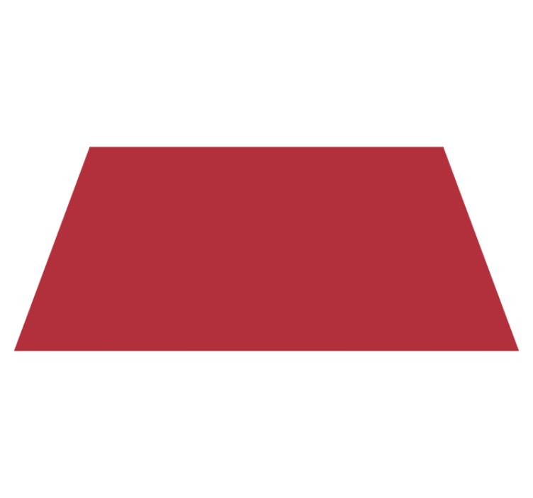 Opulent crimson shade living room vinyl carpet - TenStickers