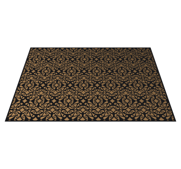 Elegant Swirl Patterns texture vinyl carpet - TenStickers